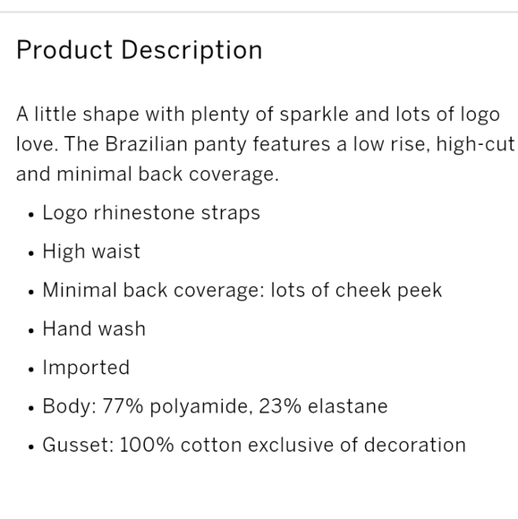 Victoria's Secret Shine Strap Push-up Bra & Thong - Picture 9 of 16